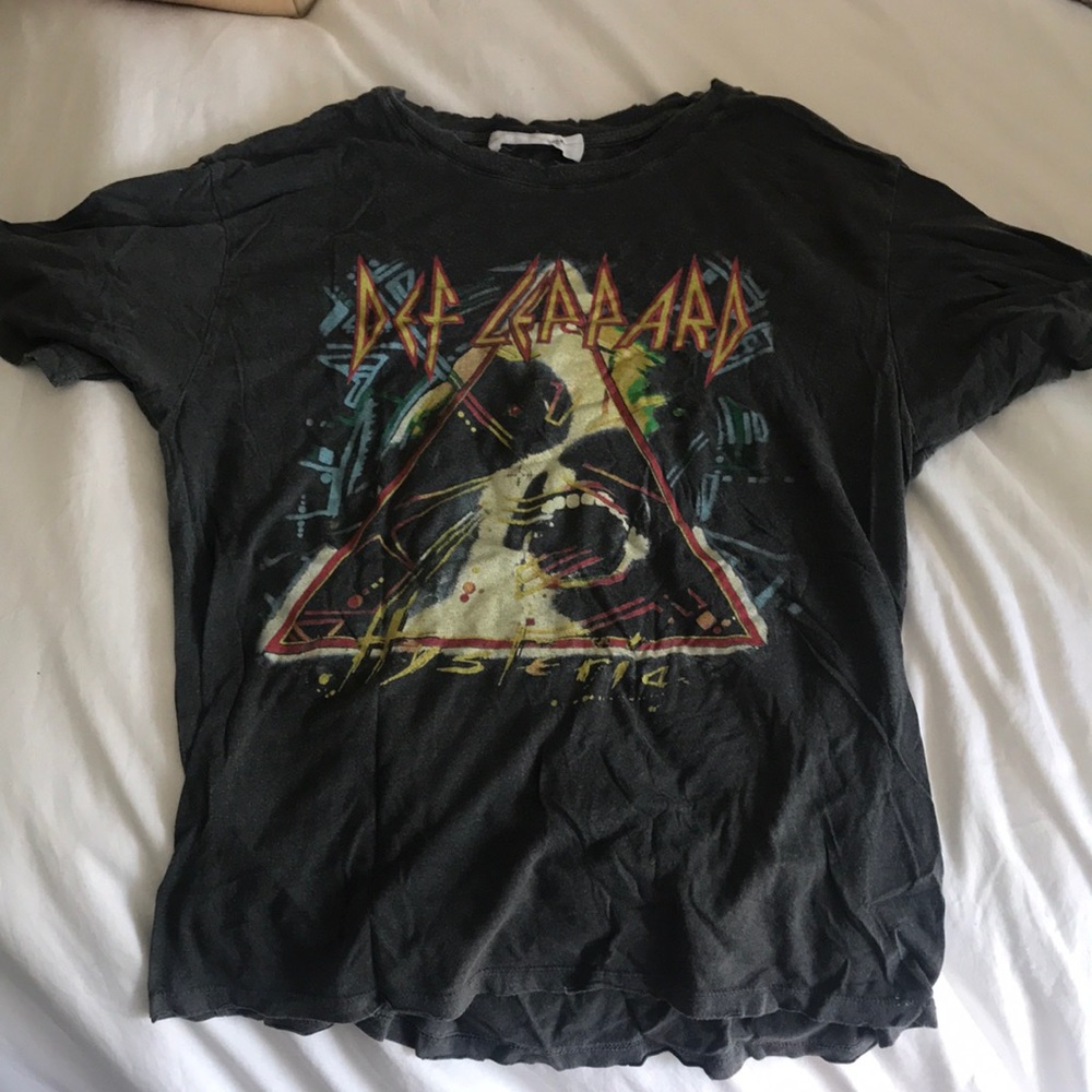 DAYDREAMER x FREE PEOPLE DEF LEPPARD TEE